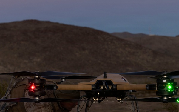 U.S. Marines with 3rd LAR employ Tactical Resupply UAS during NTC 26-05