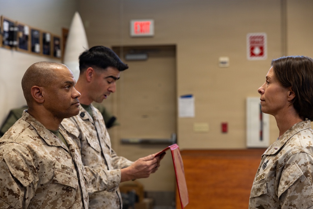 Chief Warrant Officer 5 Timberly Palumbo promotion ceremony