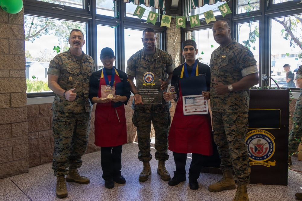 MCAS Miramar hosts MCI-West quarterly culinary team competition