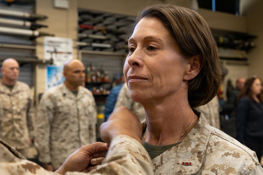 Chief Warrant Officer 5 Timberly Palumbo promotion ceremony