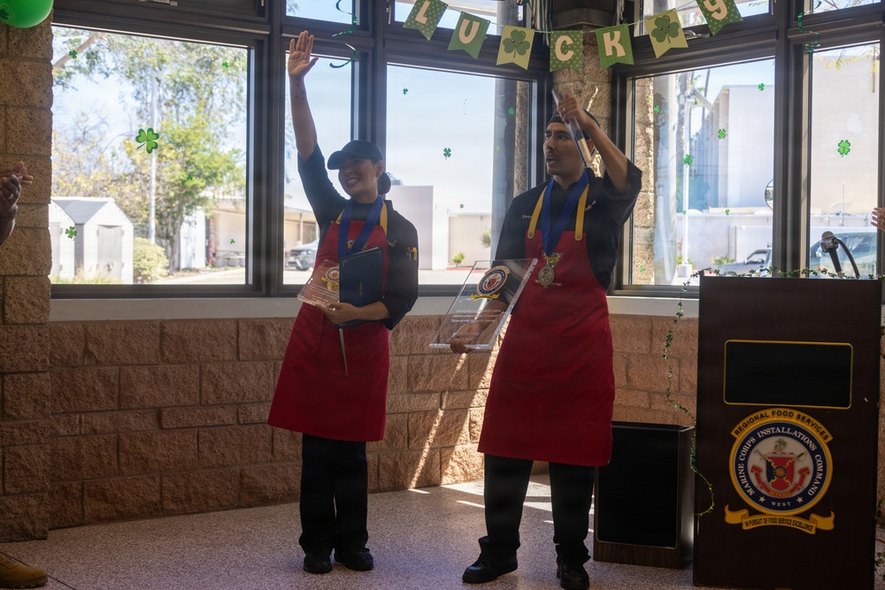 MCAS Miramar hosts MCI-West quarterly culinary team competition