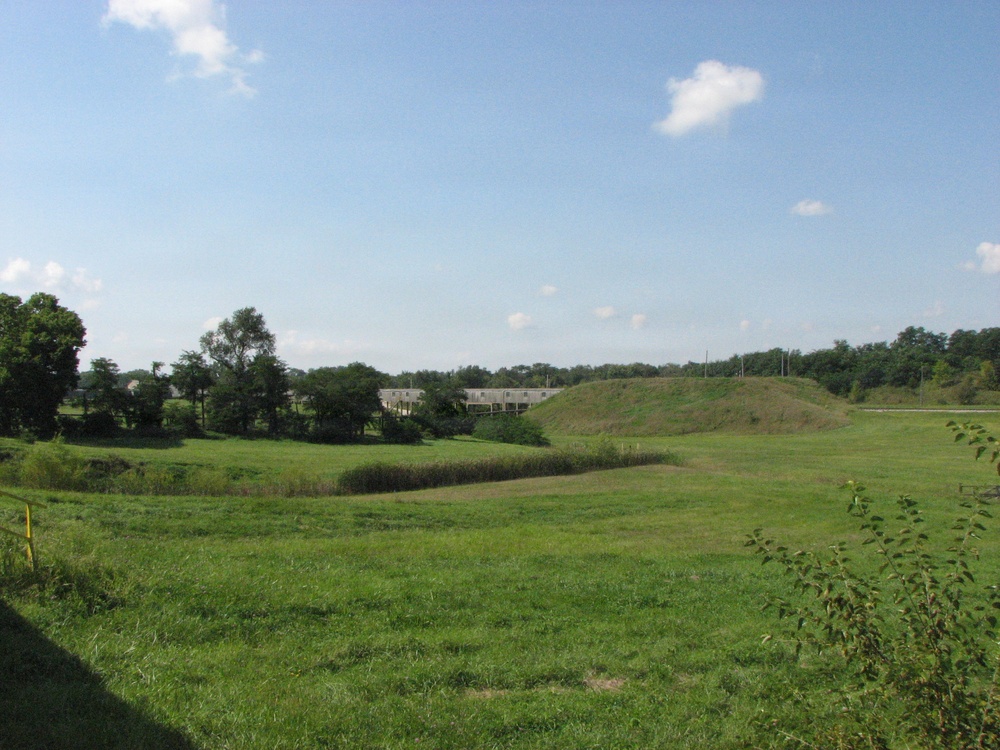 Earth Covered Magazine (also known as an igloo), at Iowa Army Ammunition Plant