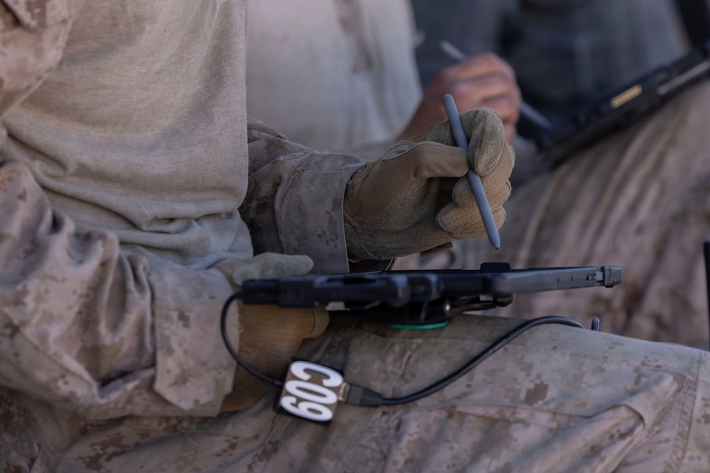 U.S. Marines with 3rd LAR prepare for live-fire exercise during NTC 26-05