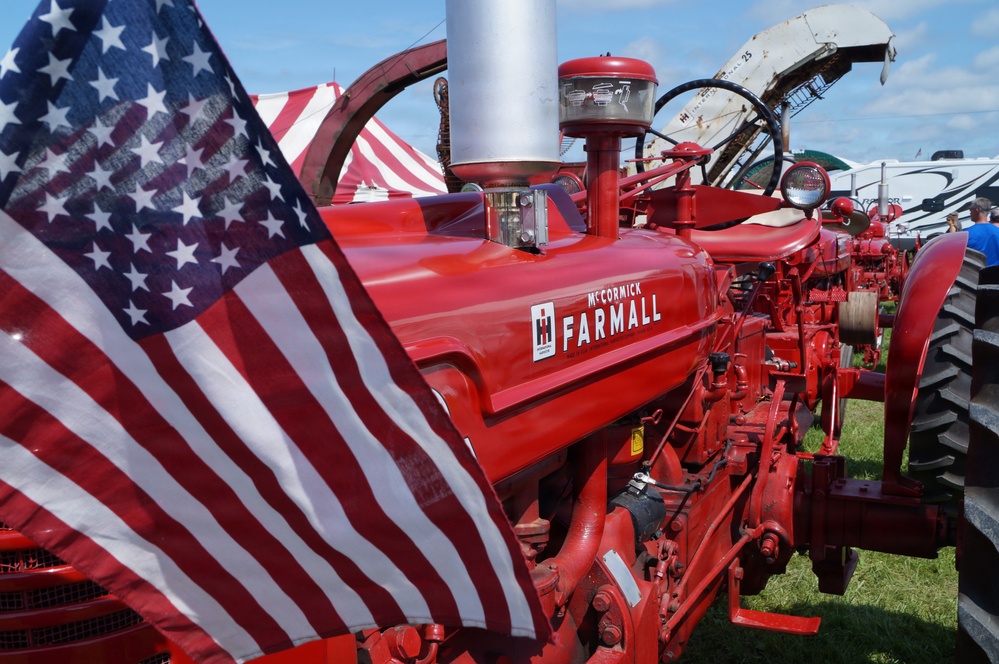 Farmall Tractor at the New York Farm Show