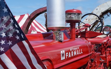 Farmall Tractor at the New York Farm Show