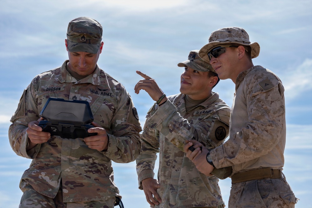 U.S. Marines with 3rd LAR prepare for live-fire exercise during NTC 26-05