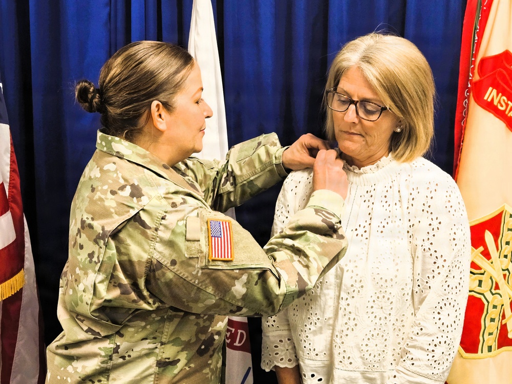 Civilian Service Commendation Medal Presentation at Fort McCoy
