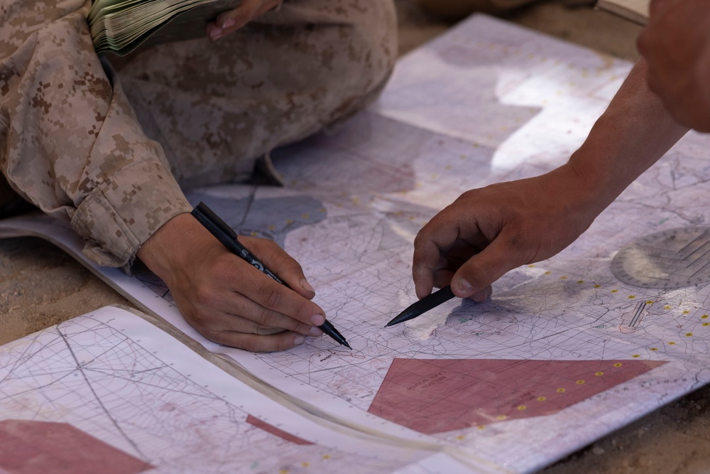 U.S. Marines with 3rd LAR prepare for live-fire exercise during NTC 26-05