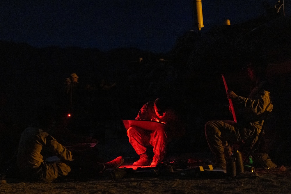 U.S. Marines with 3rd LAR prepare for live-fire exercise during NTC 26-05