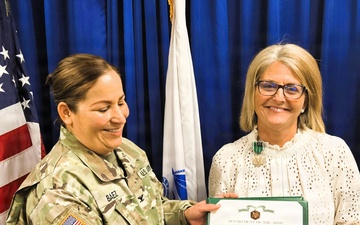 Civilian Service Commendation Medal Presentation at Fort McCoy