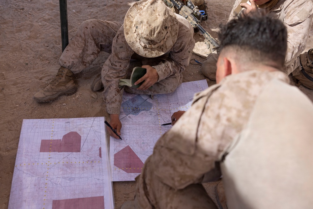 U.S. Marines with 3rd LAR prepare for live-fire exercise during NTC 26-05
