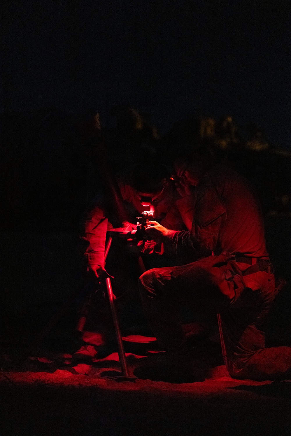 U.S. Marines with 3rd LAR prepare for live-fire exercise during NTC 26-05