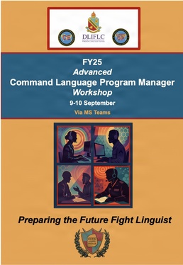 DLIFLC hosts virtual Advanced Command Language Program Managers Conference