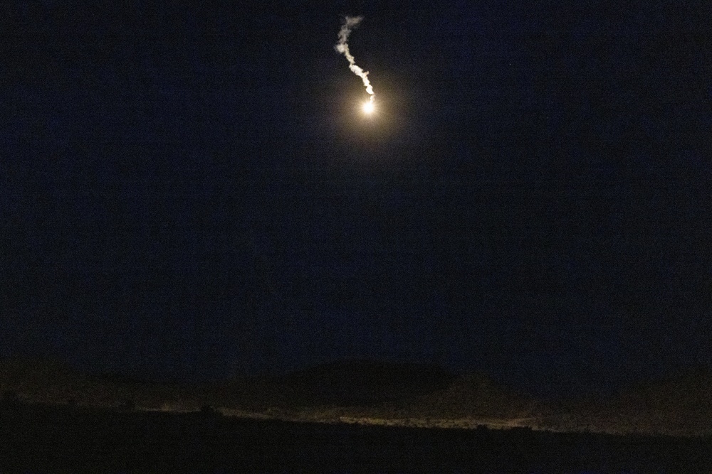 U.S. Marines with 3rd LAR conduct low-light live-fire exercise during NTC 26-05