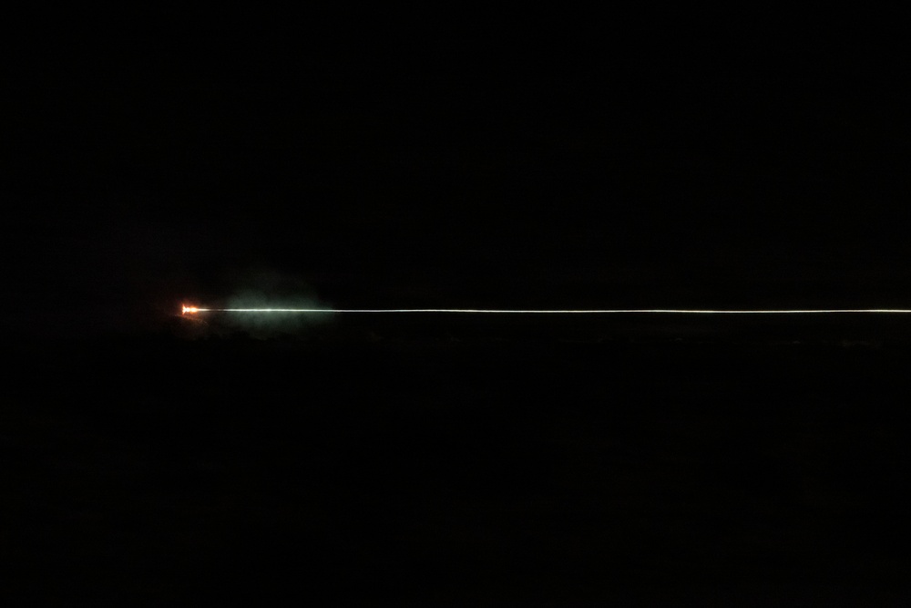 U.S. Marines with 3rd LAR conduct low-light live-fire exercise during NTC 26-05