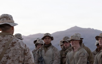 U.S. Marines with 3rd LAR meritoriously promote to corporal during NTC 26-05