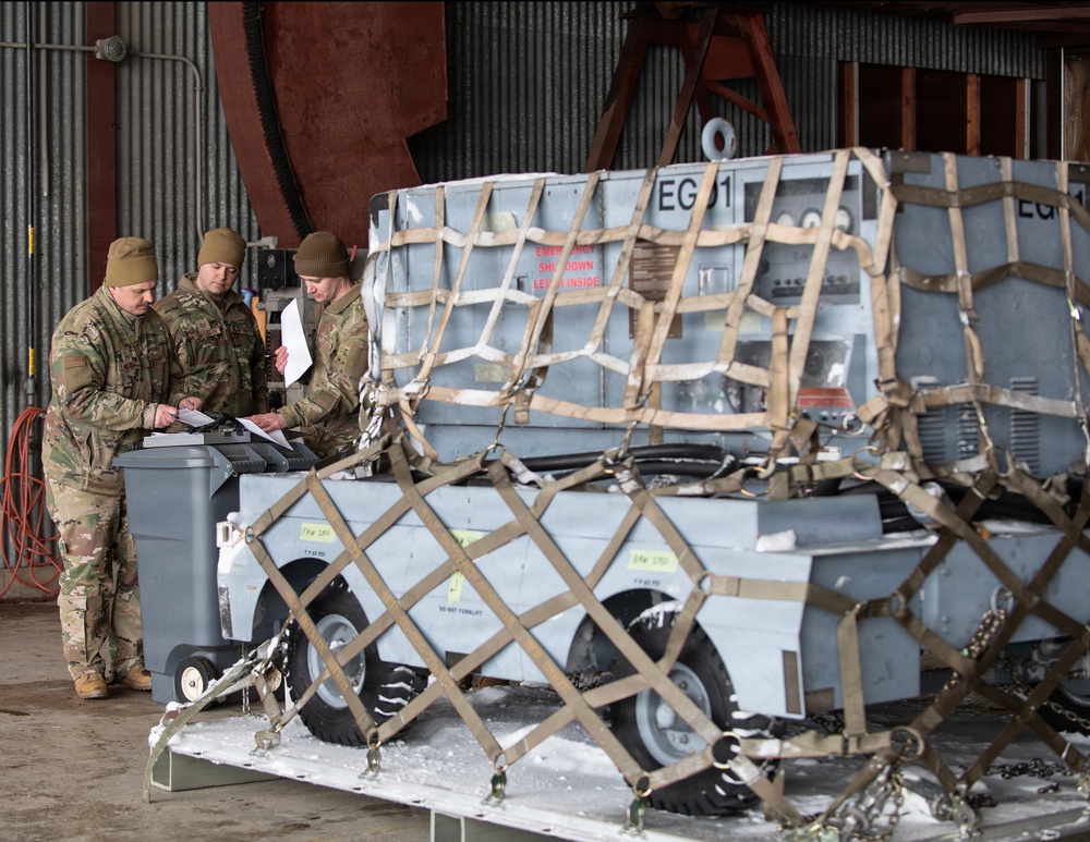 From Ground to Air: 133rd ATF Verifies Cargo