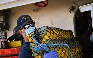 Coast Guard offloads over $49.3 million in illicit drugs interdicted in Eastern Pacific Ocean