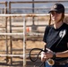 U.S. Marine Corps Mounted Color Guard conducts farrier work