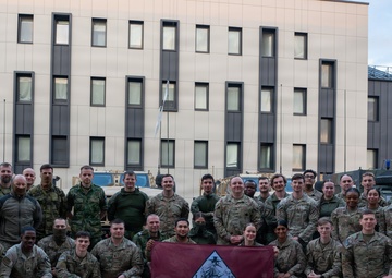 1-12 Cav medical platoon trains with Czech and Danish partners at Pabradė Training Area