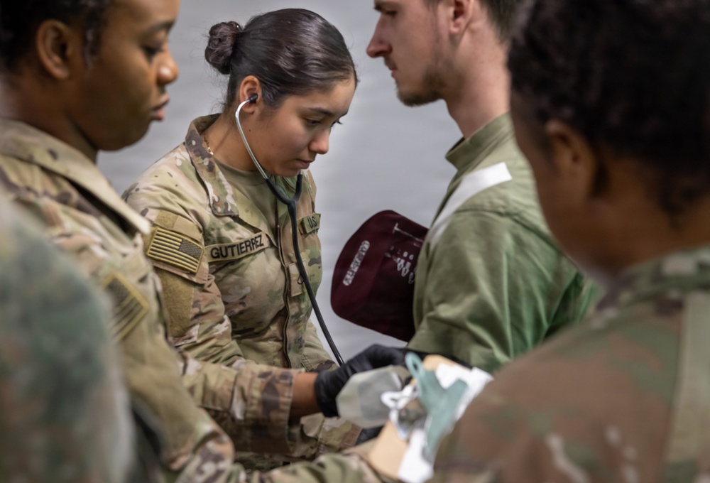 1st Battalion, 12th Cavalry Regiment, conducts a medical training exercise alongside NATO Partners