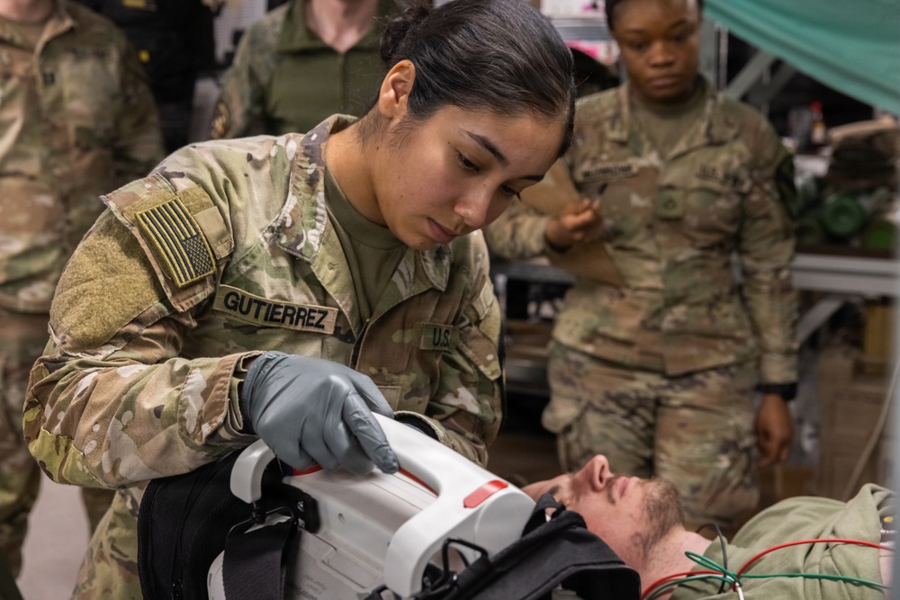 1st Battalion, 12th Cavalry Regiment, conducts a medical training exercise alongside NATO Partners