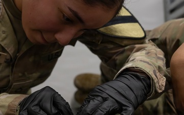 1st Battalion, 12th Cavalry Regiment, conducts a medical training exercise alongside NATO Partners