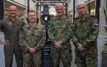 USSPACECOM Chief of Staff Meets with Netherlands Officials
