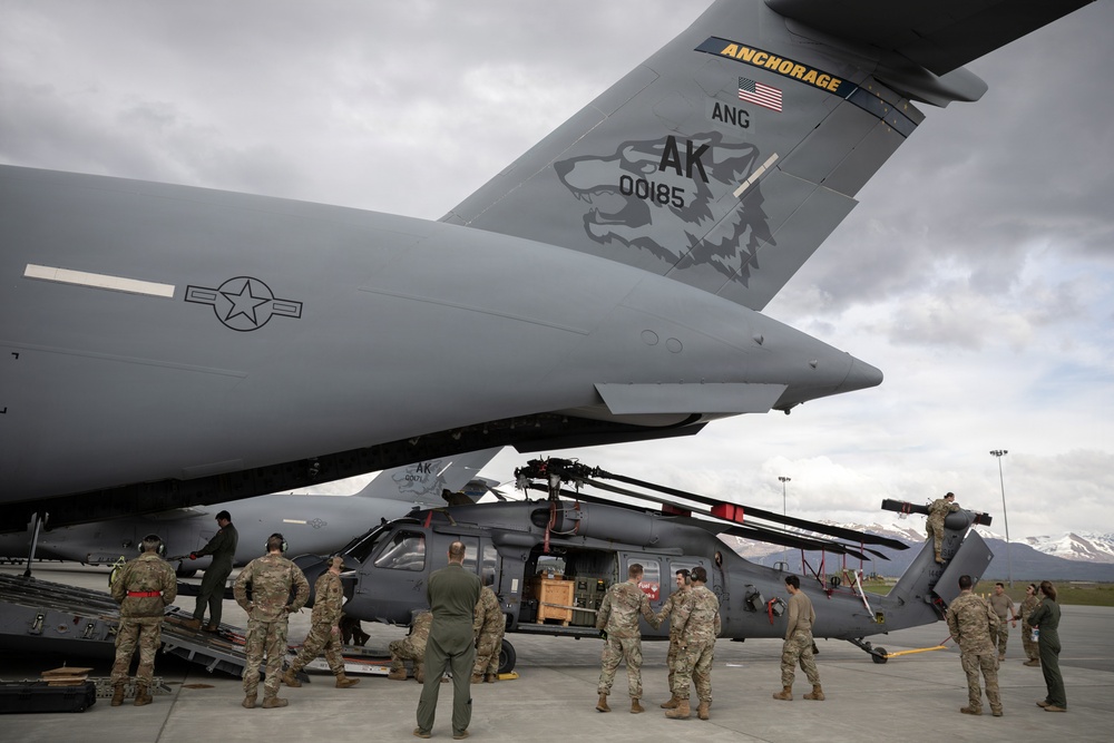 The 176th Wing receives the HH-60W Jolly Green II helicopter