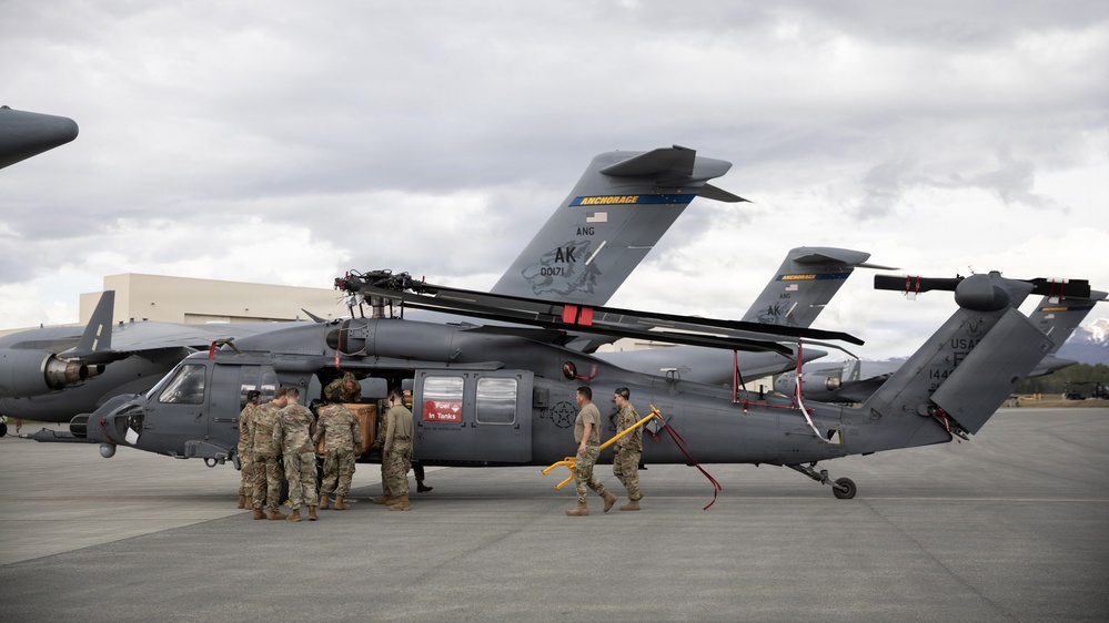 The 176th Wing receives the HH-60W Jolly Green II helicopter