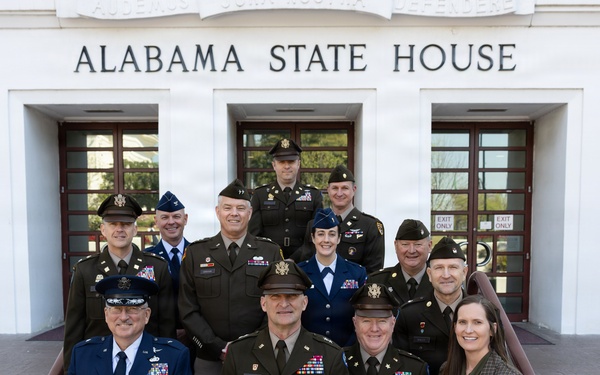 Military Appreciation Day at the Alabama State house