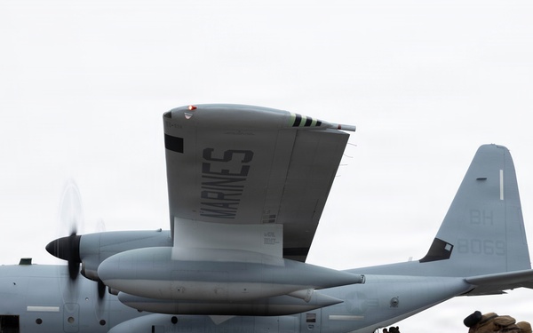 CORE26 | VMGR-252 Conducts a Combat Assault Transport During Arctic Exercise