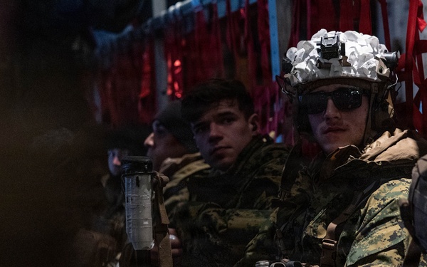 CORE26 | VMGR-252 Conducts a Combat Assault Transport During Arctic Exercise