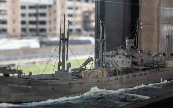 Brig. Gen. Joseph Katz Visits MV Cape Kennedy (T-AKR 5083)