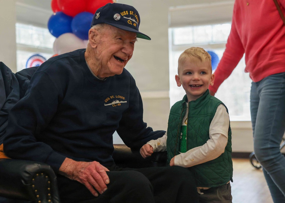 Pearl Harbor survivor celebrates 106th birthday