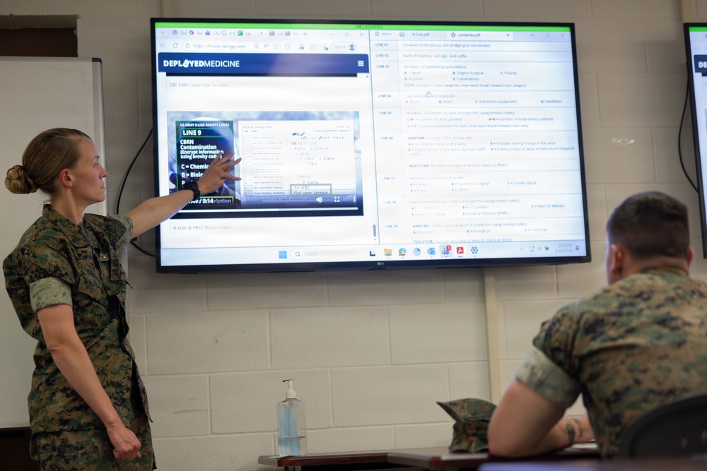 II Marine Expeditionary Force Support Battalion Field Exercise