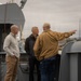 Brig. Gen. Joseph Katz Visits MV Cape Kennedy (T-AKR 5083)
