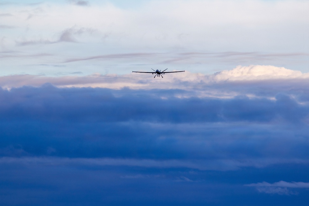 214th Attack Group MQ-9 Lands at Davis-Monthan in Historic Flight, Paving Way For Agile Combat Training