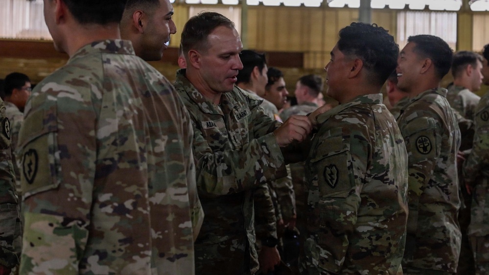 E3B 25th ID Closing Ceremony