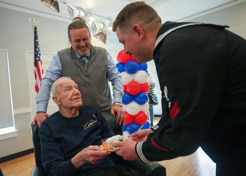 Pearl Harbor survivor celebrates 106th birthday