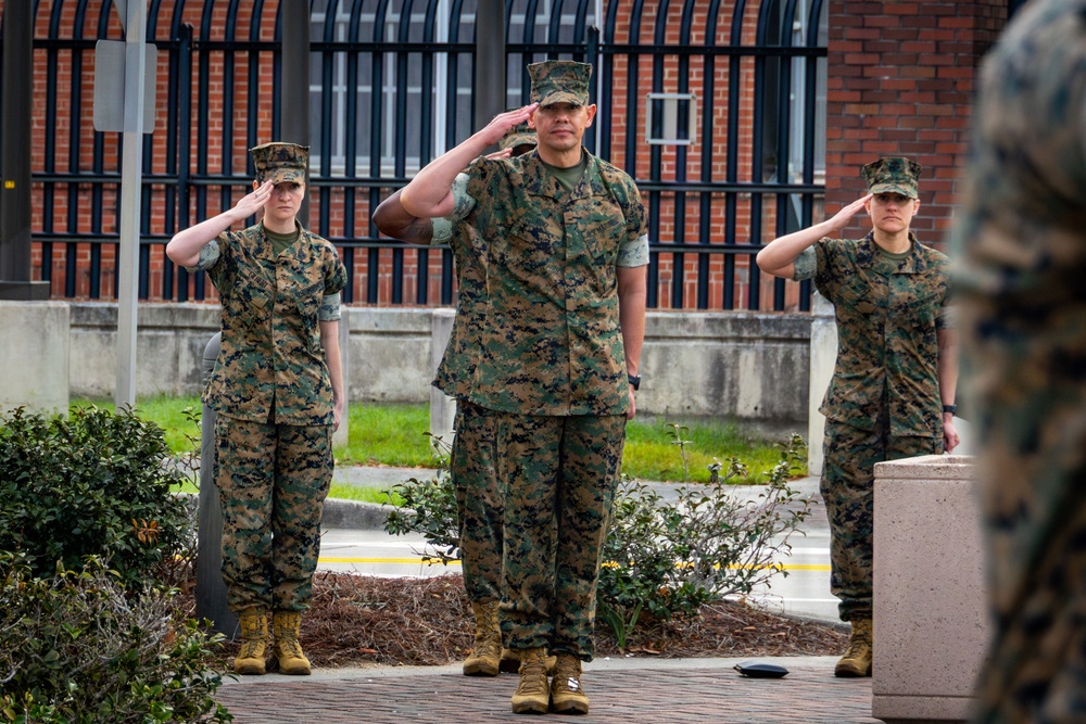 Sgt. Maj. of the Marine Corps Carlos Ruiz Visits Marine Corps Support Facility New Orleans
