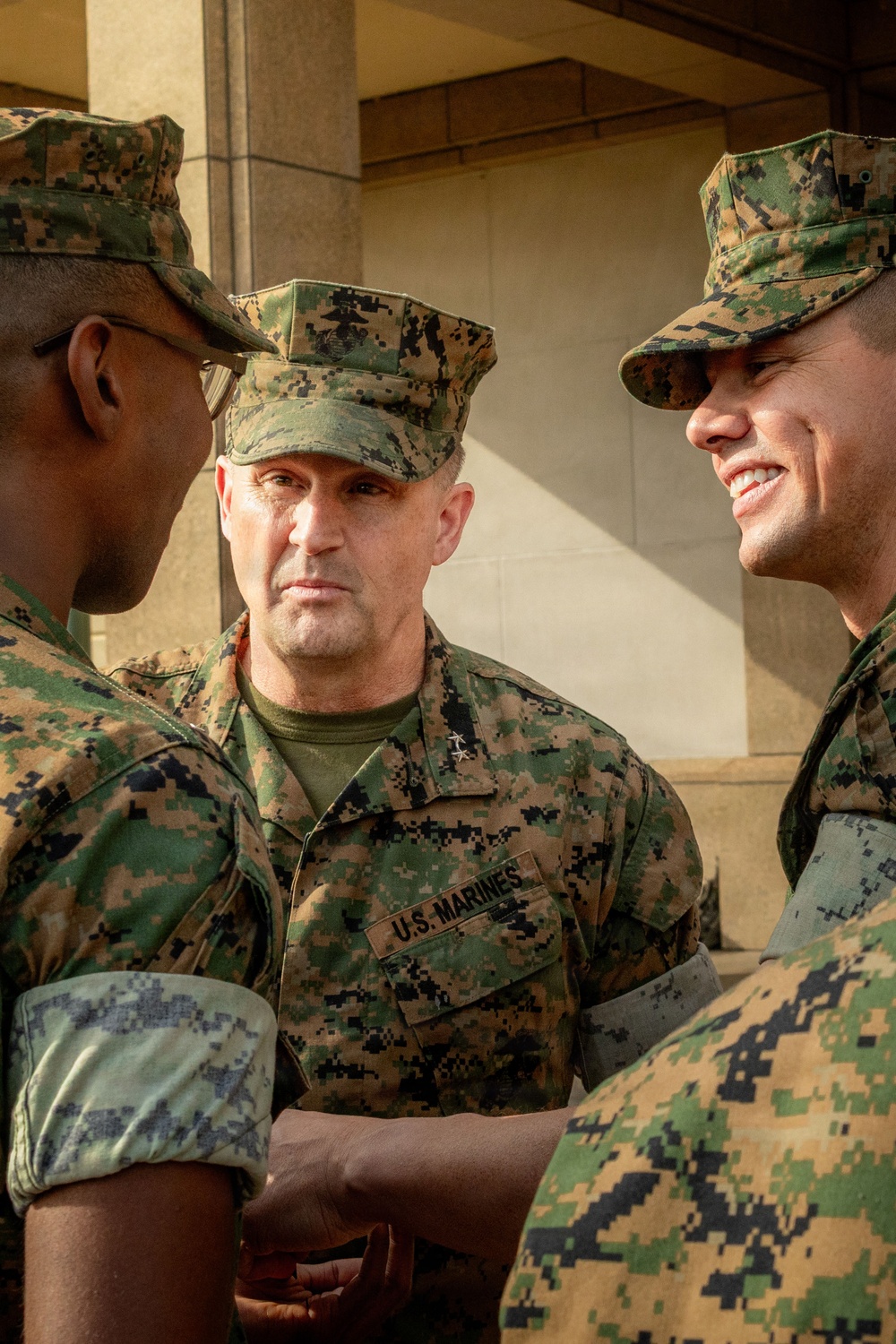 Sgt. Maj. of the Marine Corps Carlos Ruiz Visits Marine Corps Support Facility New Orleans
