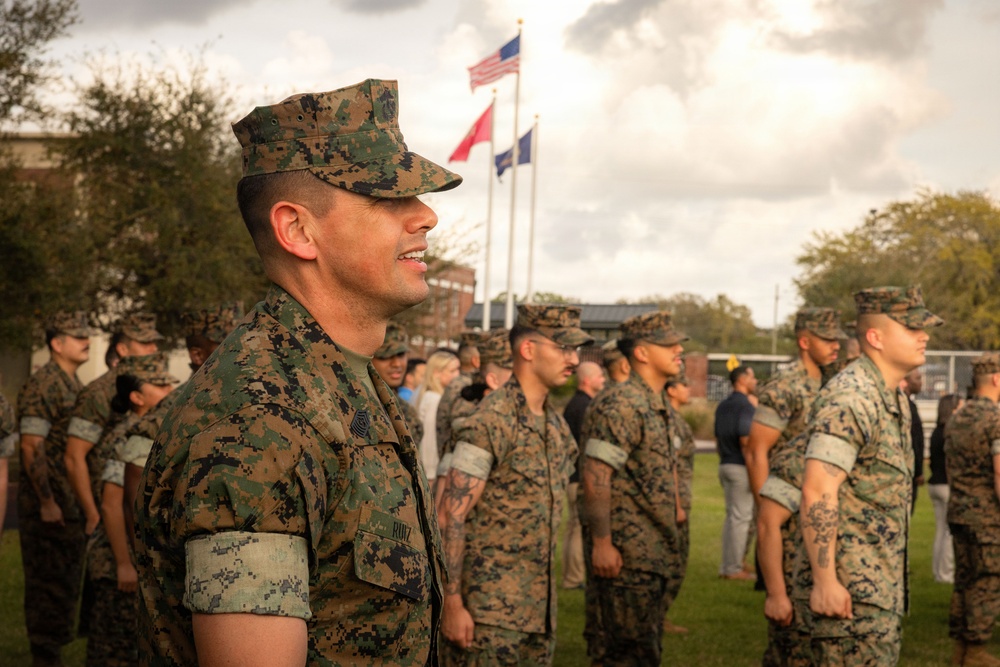 Sgt. Maj. of the Marine Corps Carlos Ruiz Visits Marine Corps Support Facility New Orleans