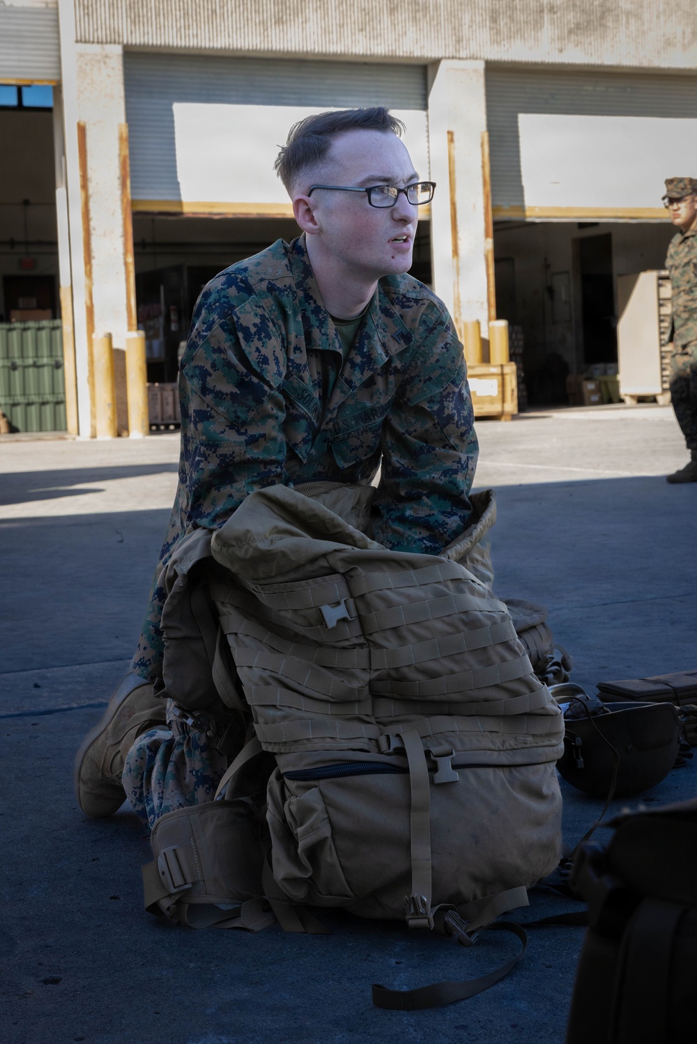 4th Medical Battalion Conducts Administrative Work and Gear Accountability