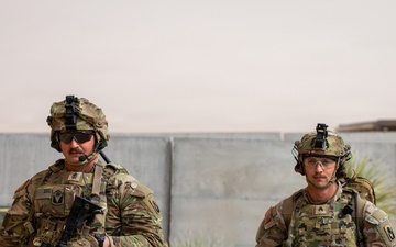 Task Force Seminole soldiers conduct military-assisted departure training