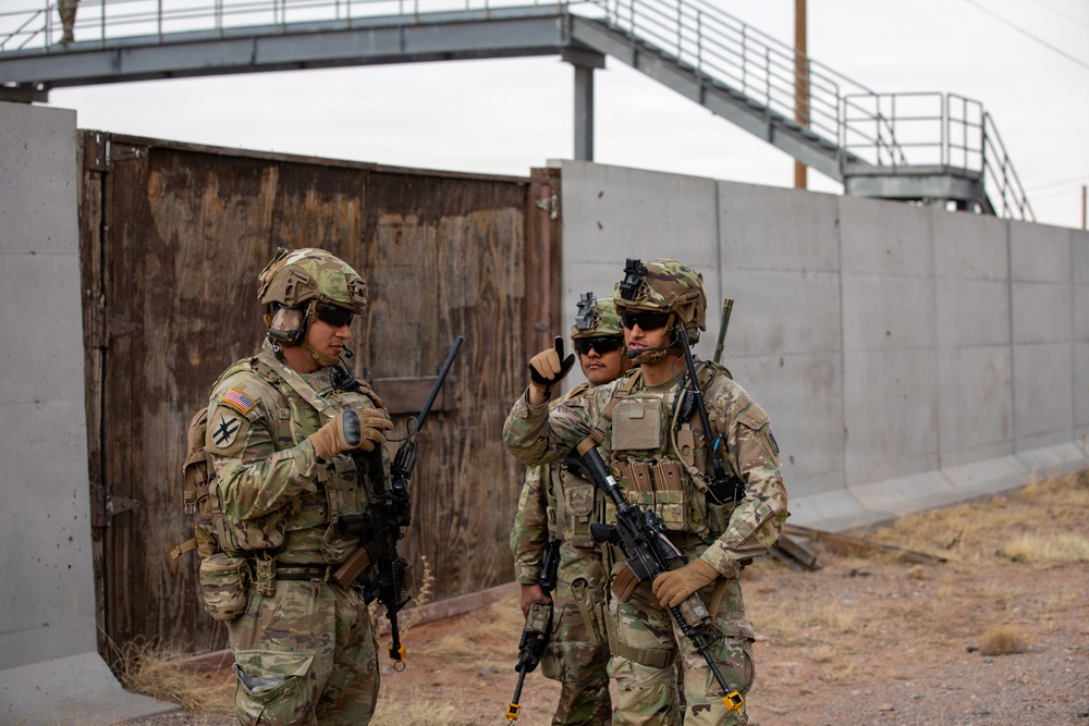 Task Force Seminole soldiers conduct military-assisted departure training