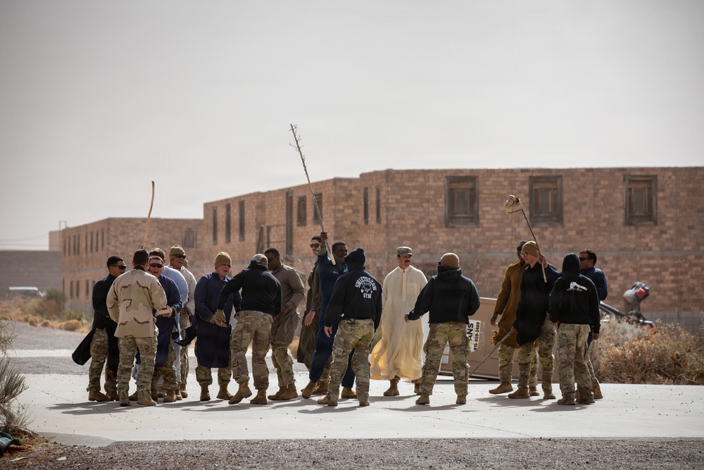 Task Force Seminole soldiers conduct military-assisted departure training