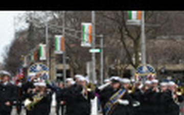Navy Band Northeast Supports Greater New Haven St. Patricks Day Parade