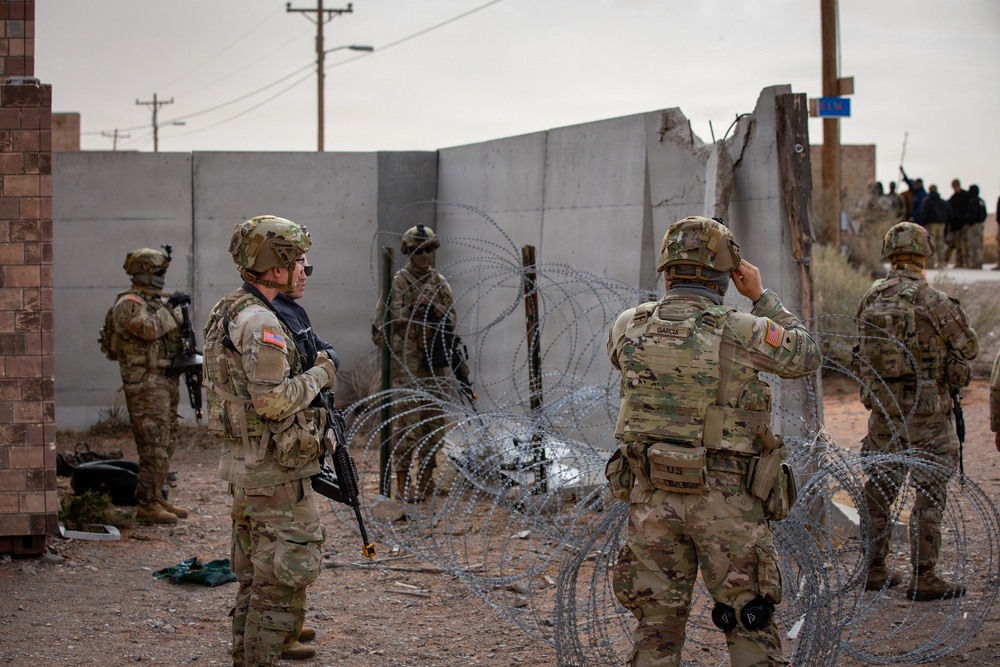 Task Force Seminole soldiers conduct military-assisted departure training