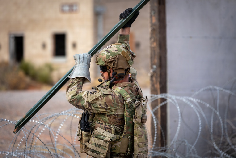 Task Force Seminole soldiers conduct military-assisted departure training